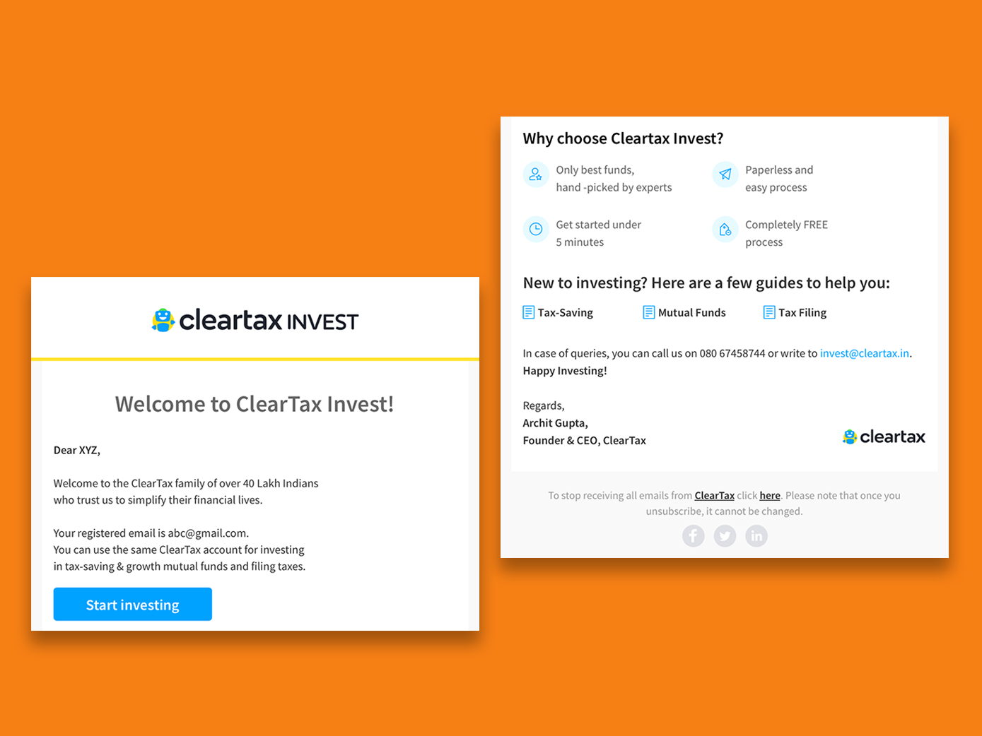 Emailer by Komal Singh on Dribbble
