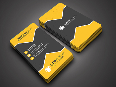 Simple Business Card by Shamim Ahmed on Dribbble