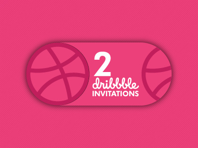 Dribbble Invitation for you 2 invitations dribbble dribbble draft free invite giveaway invite