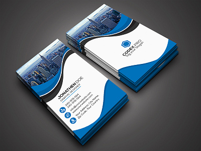 Corporate Business Card attractive card clean card corporate business card creative card professional card visiting card