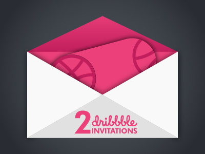 Dribbble Invite 2 account design dribbble free giveaway invitation invite join new player