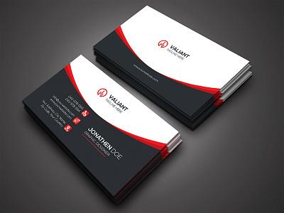 Corporate Business Card by RI Shamim on Dribbble