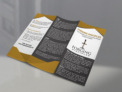 Church Tri-Fold Brochure Design