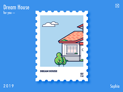 dream house 01 house illustrations 插图