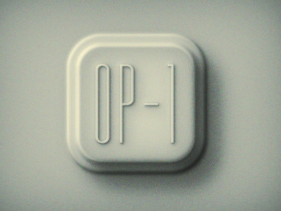 Operator One button fm neo nue retro retrowave skeuomoronic synth ui