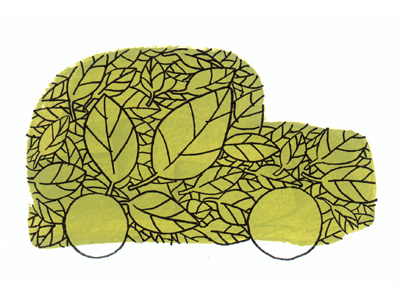 Eco Concepts car concept drive ecological green idea olive paint sharpie
