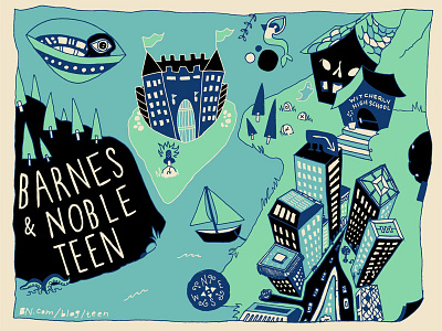 Barnes & Noble Teen map teen