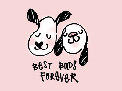 Best Buds by lisa romero on Dribbble