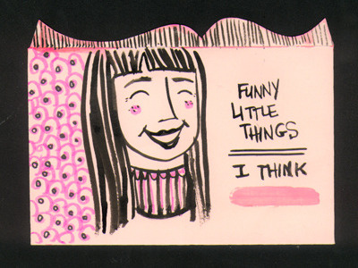Funny Little Things doodle scribble