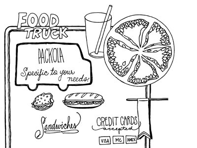 food truck packola