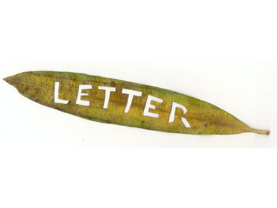 leaf letter