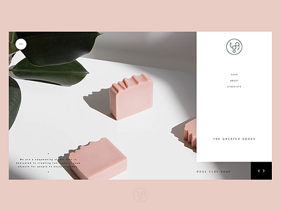 Togo card clean creative design minimal photo portfolio ui ux web website