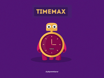 TimeMax Watch concept illustration