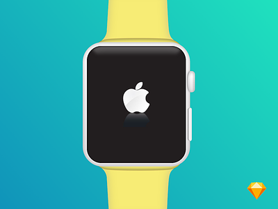 Apple Watch Mockup apple apple watch device mockup dribbble ios mockup sketch sketch mockup smart watch ui watch watch mockups