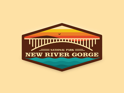 New River Gorge Badge
