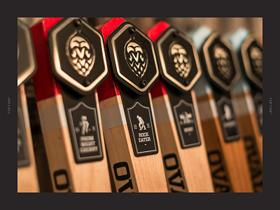 Oval Craft Brewing / Tap Handles