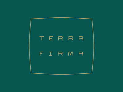 Terra Firma graphic design identity design logo design typography