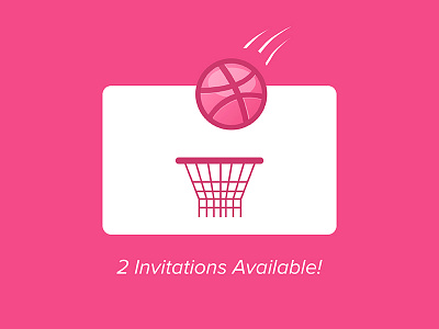 Dribble Invitations Available invite