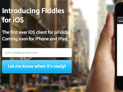 Fiddles website design
