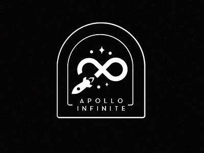 Apollo Infinte apollo astronaut branding cosmos design infinite kerbal logo logo design space stars
