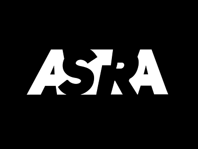 Astra ad astra astra hackathon logo logo deisgn negative space negative space logo negative space logo design negativespace satellite space hack