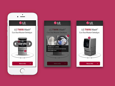 LG Twin Wash - Interactive Rich Media Ad