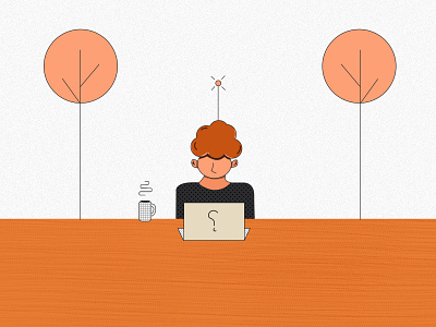 Working. design dribbble flat graphic design illustration minimal vector