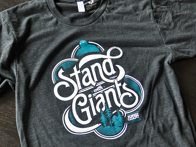 Stand with Giants T-Shirt apparel design forest forest giant louisville shirt t shirt