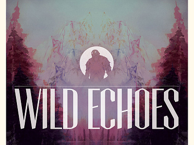 Wild Echos Art Show art show design louisville poster