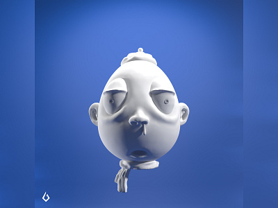 sculpt january day 21 b3d blender cartoon sculptjanuary sick