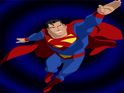 Superman illustration illustrator