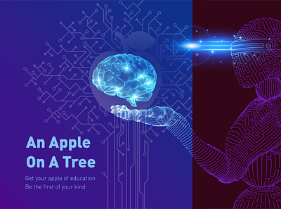 An Apple on a Tree illustration