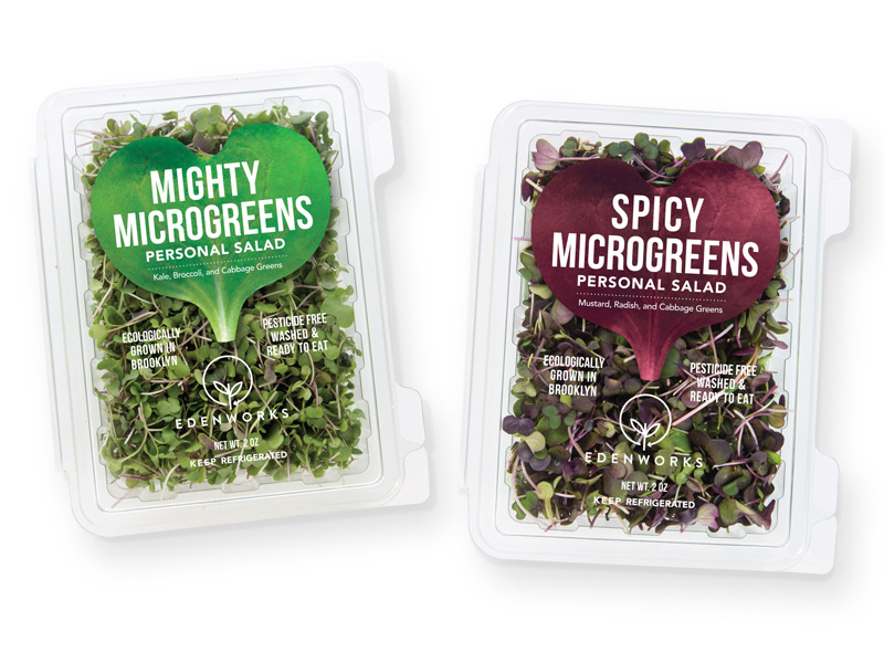 edenworks microgreens by ben garthus on dribbble