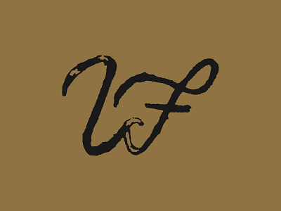 Wade's Forge Icon brand branding elegant icon illustration lancaster logo minimal monogram nature pennsylvania rustic typography wf