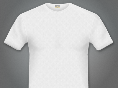 white shirt t shirt vector white