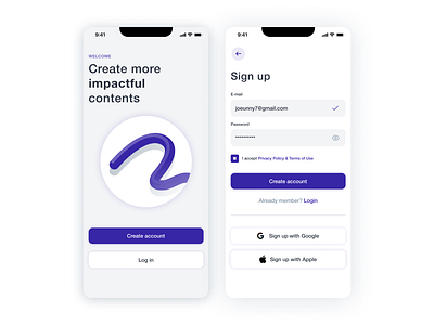 Daily UI - 01 Sign up