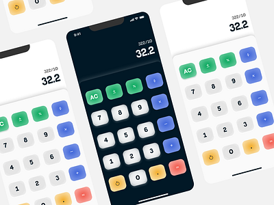 Daily UI 04 - Calculator calculator dailyui design mobile ui