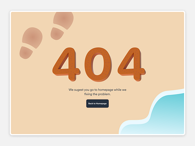 Daily UI 08 - 404 page