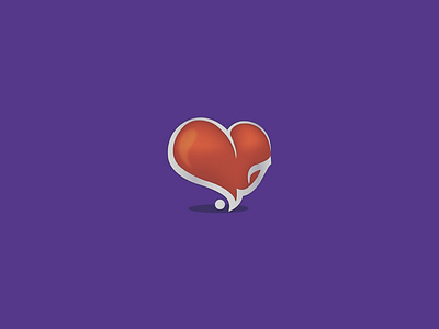 حب ❤️ arabic heart logo love typography