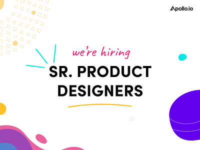 We're hiring - Sr. Product Designer design hiring product research ui user experience