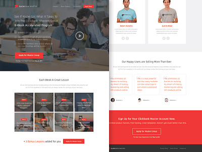 Homepage Redesign business clean corporate homepage learning one online page simple ui ux