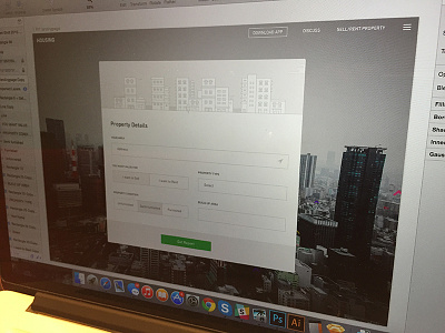 Get Insight of Your Property design form listing popup property ui ux
