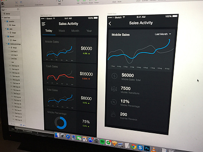 Track Your Sales - Dark Version