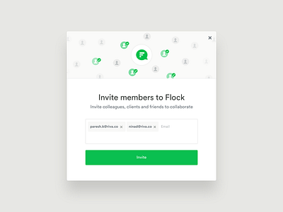 Flock 2.0 - Invite teammates