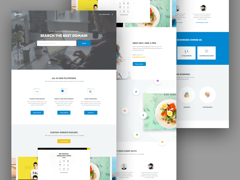 Domain Registration by Paresh Khatri on Dribbble