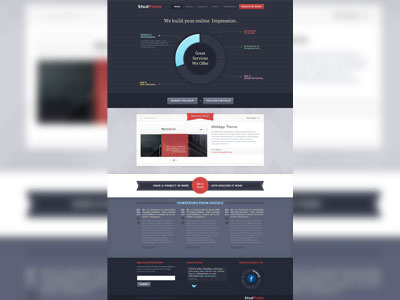 StudPress Completed clean dribbble facebook rss simple social theme twitter wordpress