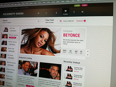 Celebrity Homepage