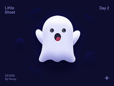 Little ghost！ illustration