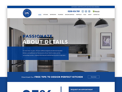 Lynton Property Services Web Design Proposal adobephotoshop bootstrapgrid designs ui userinterface web webdesign