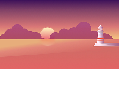 illustration illustration lighthouse red sea time weather